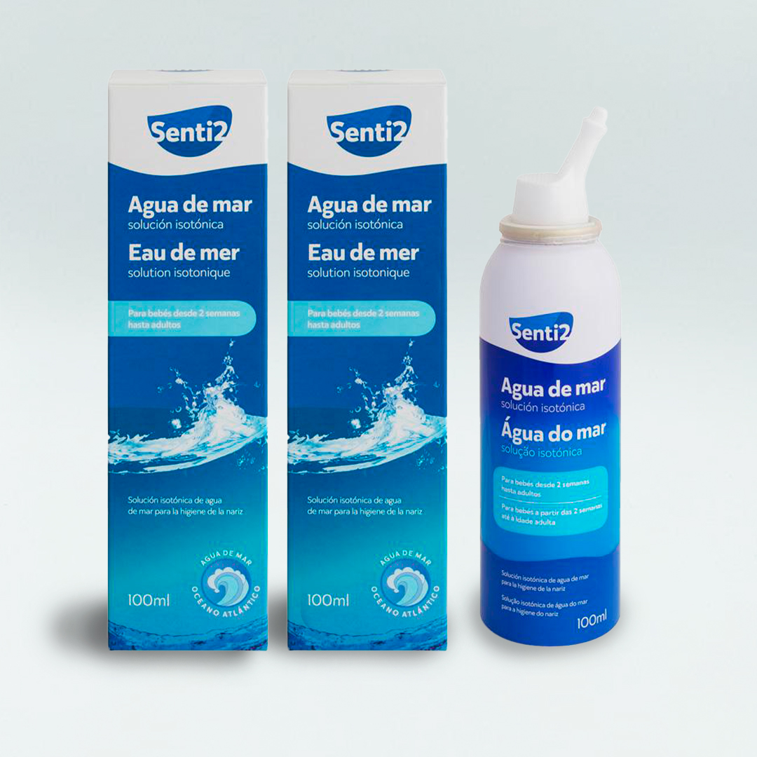 Spray Nasal Senti-2 Agua de Mar 2X100 ml - Radofarma